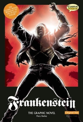 Book cover for Frankenstein the Graphic Novel: Original Text