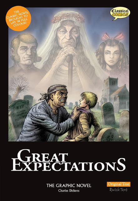 Book cover for Great Expectations the Graphic Novel: Original Text