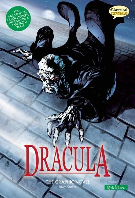 Book cover for Dracula the Graphic Novel: Quick Text