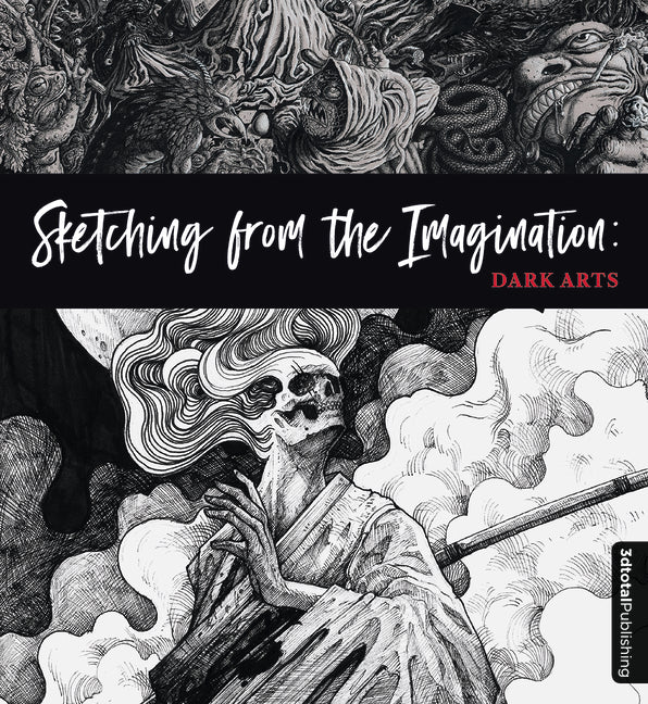 Book cover for Sketching from the Imagination: Dark Arts