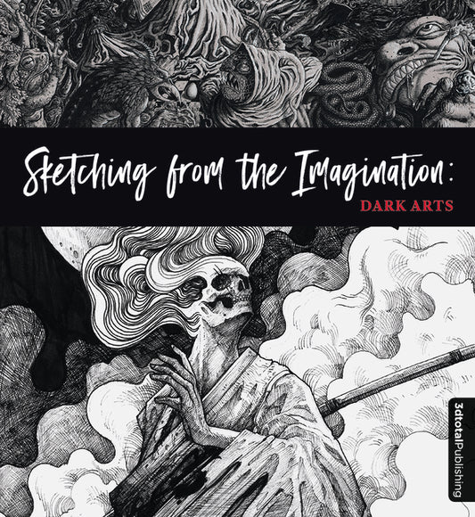 Book cover for Sketching from the Imagination: Dark Arts