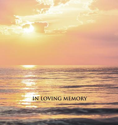 Book cover for Funeral Guest Book, Memorial Guest Book, Condolence Book, Remembrance Book for Funerals or Wake, Memorial Service Guest Book: HARDCOVER Guestbook.