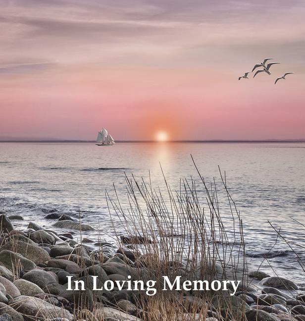 Book cover for Funeral Guest Book, "In Loving Memory", Memorial Guest Book, Condolence Book, Remembrance Book for Funerals or Wake, Memorial Service Guest Book: HARD