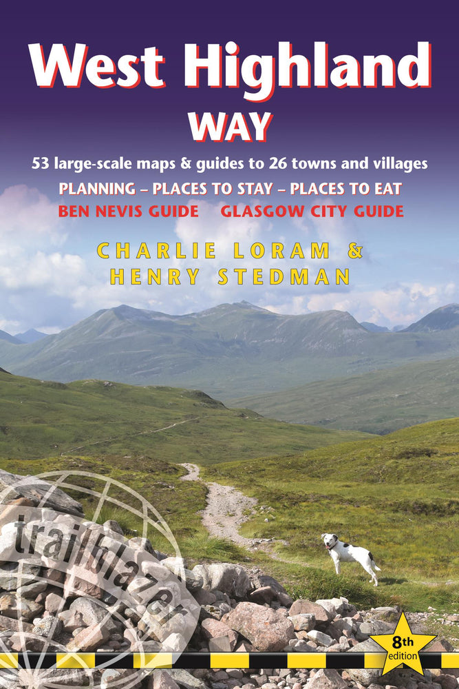 Book cover for West Highland Way: British Walking Guide: Glasgow to Fort William - 53 Large-Scale Walking Maps (1:20,000) & Guides to 26 Towns & Village