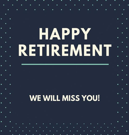 Book cover for Happy Retirement Guest Book (Hardcover): Guestbook for retirement, message book, memory book, keepsake, retirment book to sign