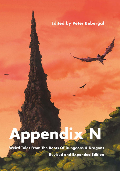 Book cover for Appendix N, Revised and Expanded Edition: Weird Tales from the Roots of Dungeons & Dragons