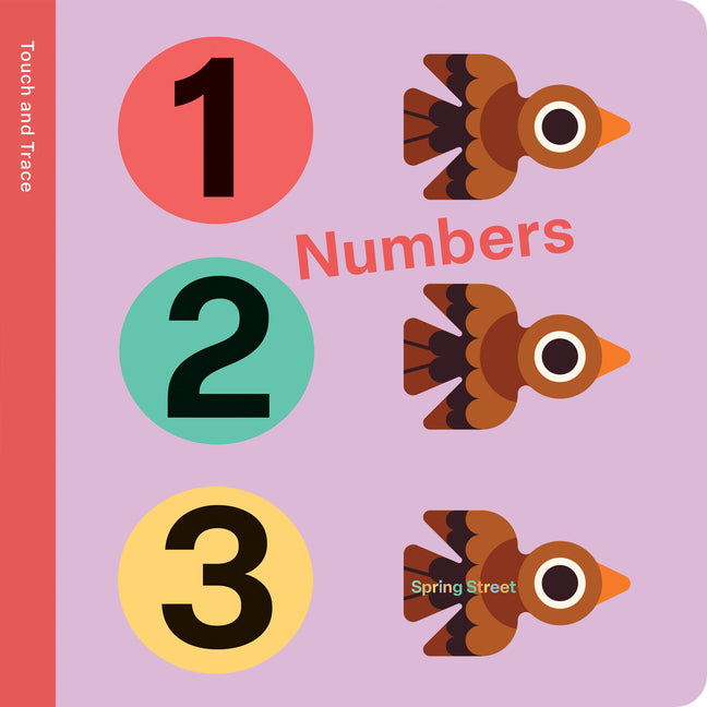 Book cover for Spring Street Touch and Trace: Numbers