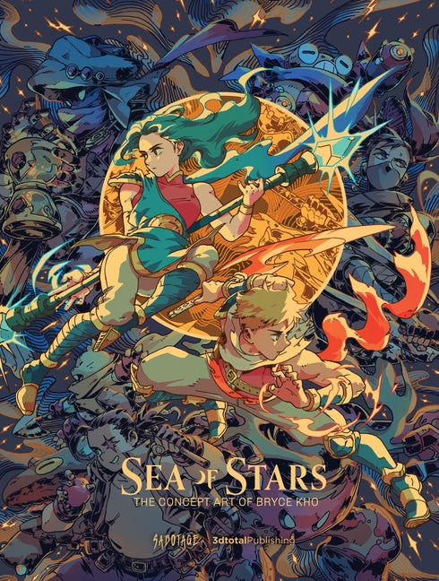 Book cover for Sea of Stars: The Concept Art of Bryce Kho