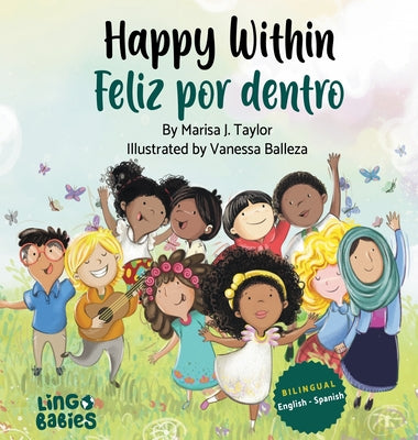 Book cover for Happy within / Feliz por dentro: English- Spanish Bilingual edition