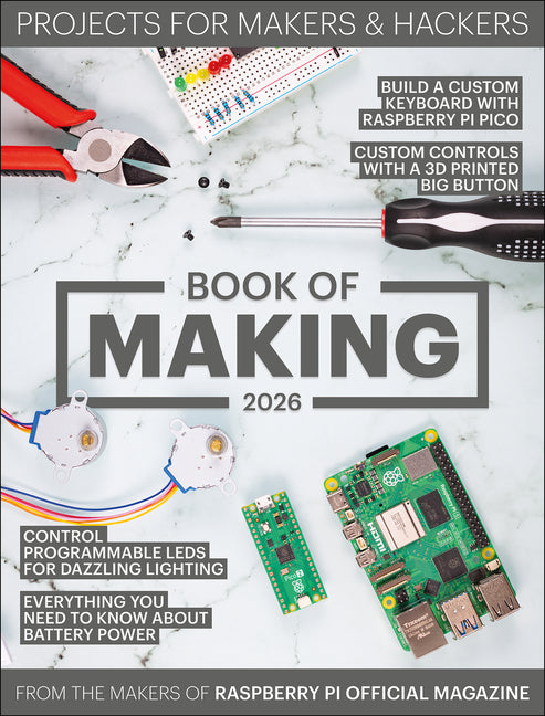 Book cover for Book of Making 2026: Projects for Makers and Hackers