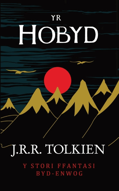 Book cover for Yr Hobyd (The Hobbit in Welsh)