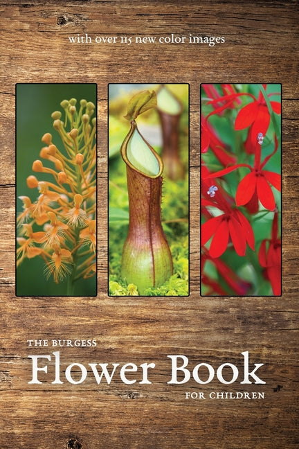 Book cover for Burgess Flower Book with new color images
