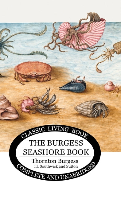 Book cover for Burgess Seashore Book for Children in color