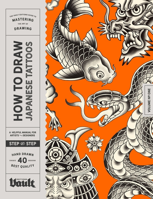 Book cover for How to Draw Japanese Tattoos
