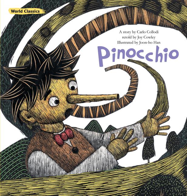 Book cover for Pinocchio