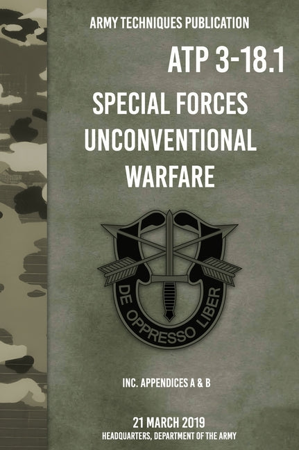 Book cover for ATP 3-18.1 Special Forces Unconventional Warfare