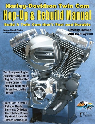 Book cover for H-D Twin Cam, Hop-Up & Rebuild Manual