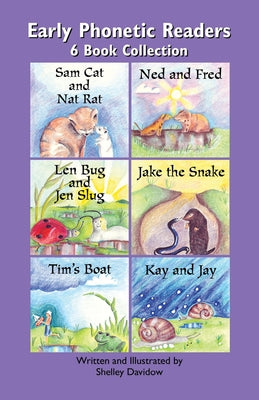 Book cover for Early Phonetic Readers: 6 Book Collection