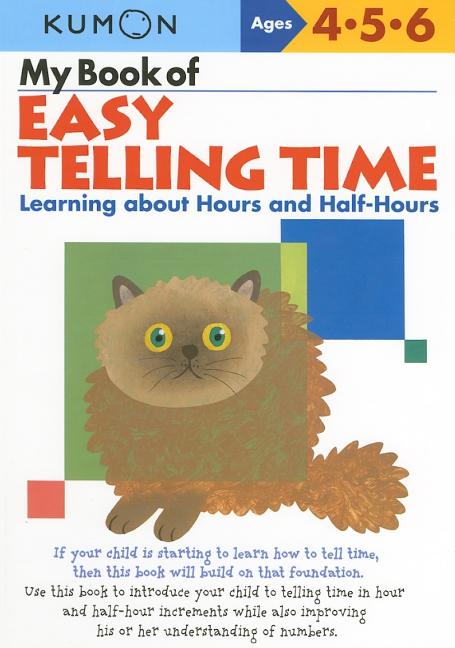 Book cover for Kumon My Book of Easy Telling Time