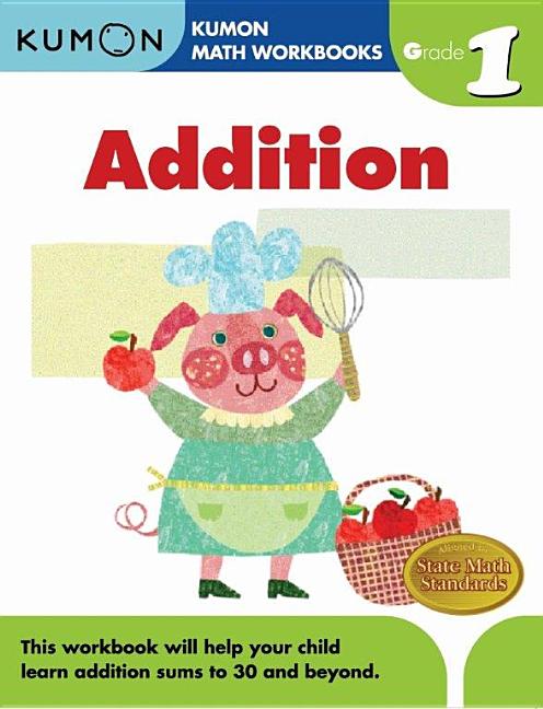Book cover for Kumon Grade 1 Addition