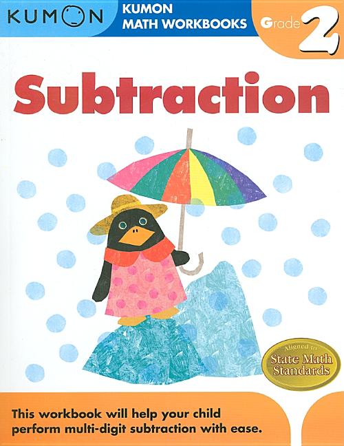 Book cover for Kumon Grade 2 Subtraction