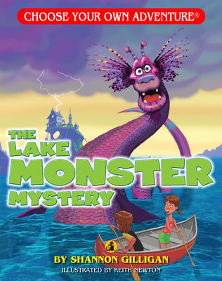 Book cover for The Lake Monster Mystery