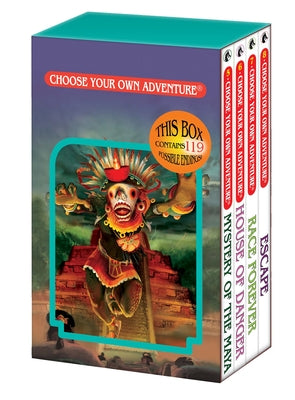 Book cover for Choose Your Own Adventure 4-Book Boxed Set #2 (Mystery of the Maya, House of Danger, Race Forever, Escape)