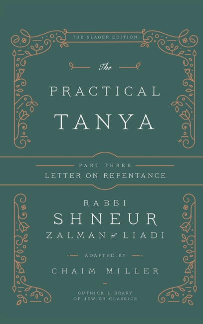 Book cover for The Practical Tanya - Part Three - Letter On Repentance