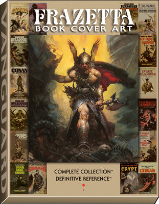 Book cover for Frazetta Book Cover Art: The Definitive Reference