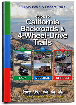 Book cover for Guide to California Backroads & 4-Wheel Drive Trails