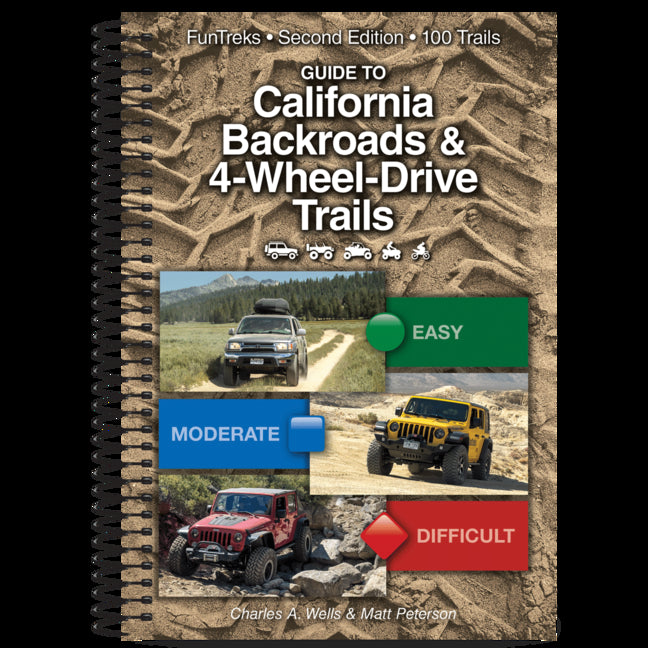 Book cover for Guide to California Backroads & 4-Wheel-Drive 2nd Edition