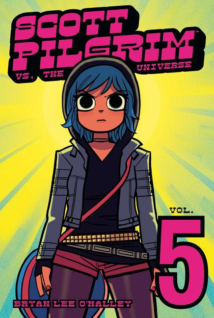 Book cover for Scott Pilgrim Vol. 5: Scott Pilgrim vs. the Universe