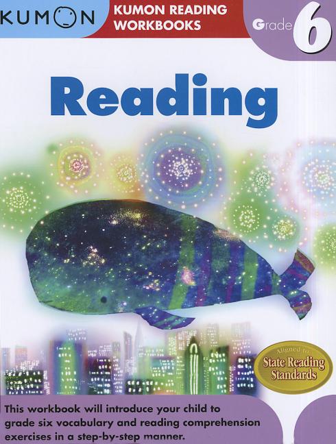 Book cover for Kumon Grade 6 Reading (Workbook)