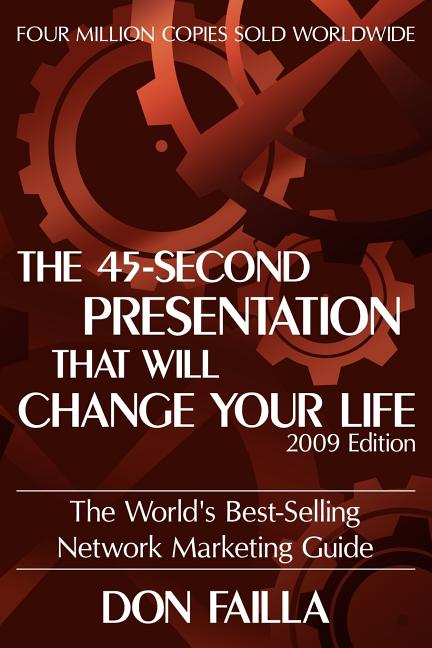 Book cover for The 45 Second Presentation That Will Change Your Life