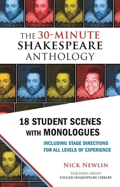 Book cover for 30-Minute Shakespeare Anthology: 18 Student Scenes with Monologues