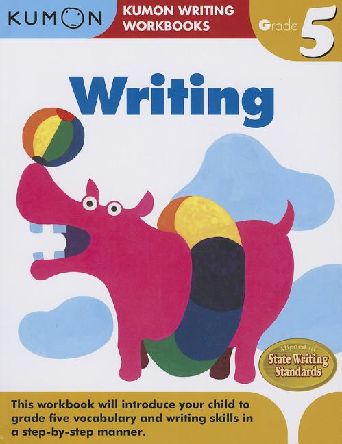 Book cover for Kumon Grade 5 Writing