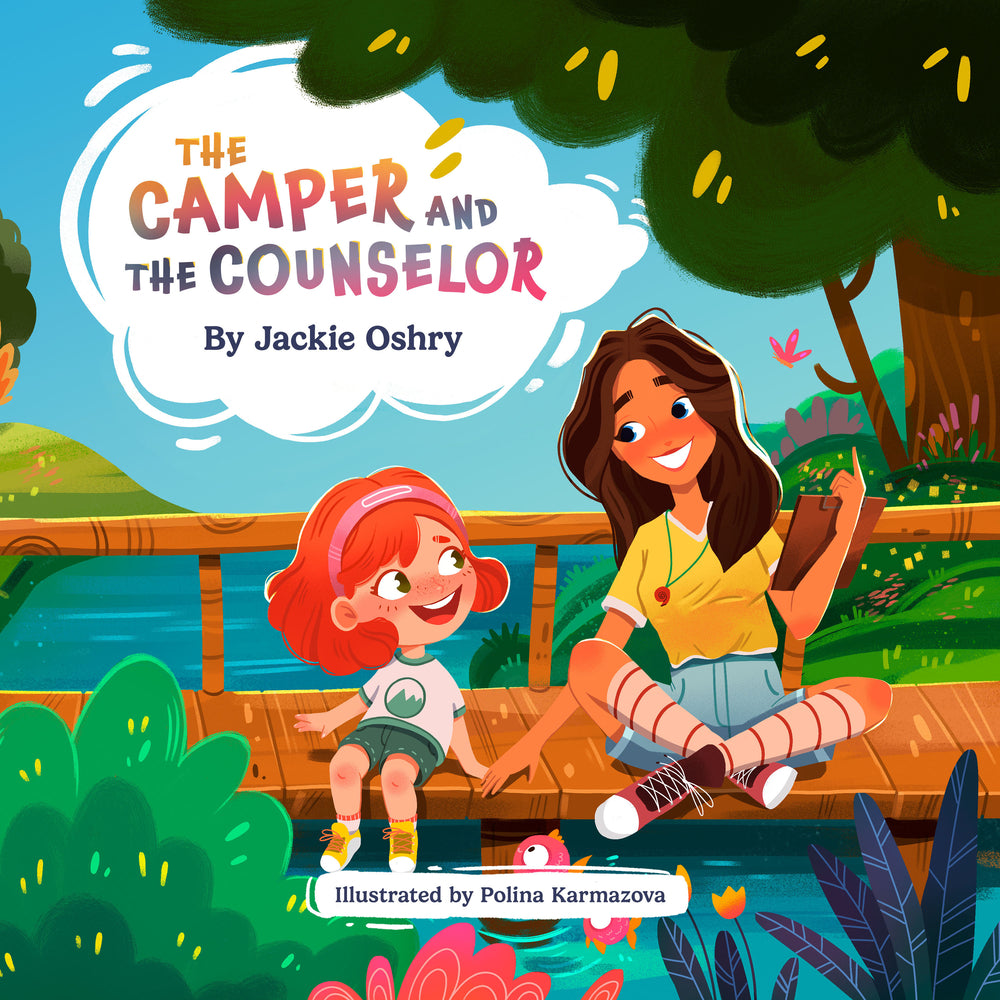 Book cover for The Camper and the Counselor