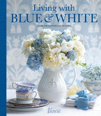 Book cover for Living with Blue & White