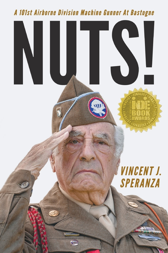 Book cover for Nuts! A 101st Airborne Division Machine Gunner at Bastogne