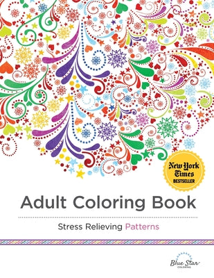 Book cover for Adult Coloring Book Stress Relieving Patterns
