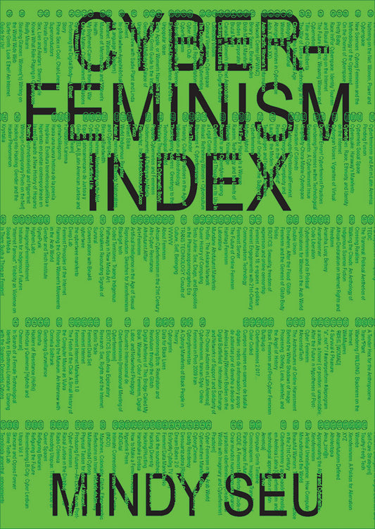 Book cover for Cyberfeminism Index