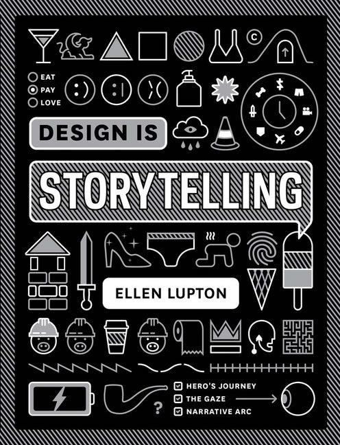 Book cover for Design Is Storytelling