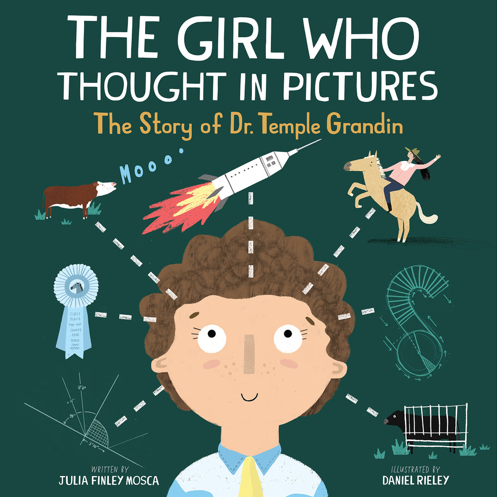 Book cover for The Girl Who Thought in Pictures: The Story of Dr. Temple Grandin