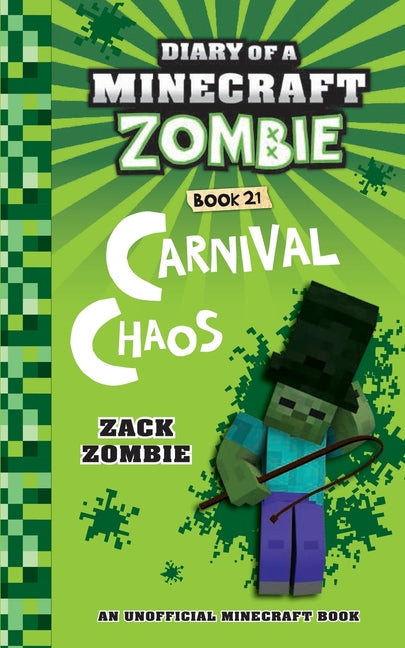 Book cover for Diary of a Minecraft Zombie Book 21: Carnival Chaos