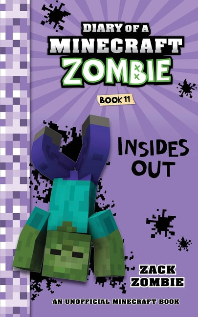 Book cover for Diary of a Minecraft Zombie Book 11: Insides Out