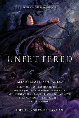 Book cover for Unfettered: Tales by Masters of Fantasy