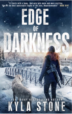 Book cover for Edge of Darkness: A Post-Apocalyptic Survival Thriller