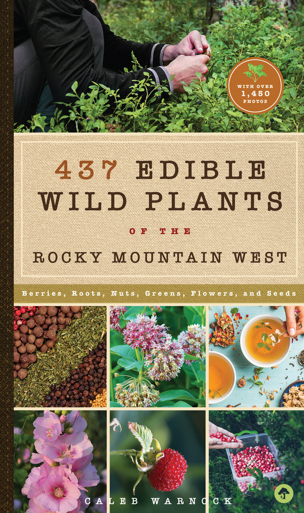 Book cover for 437 Edible Wild Plants of the Rocky Mountain West: Berries, Roots, Nuts, Greens, Flowers, and Seeds