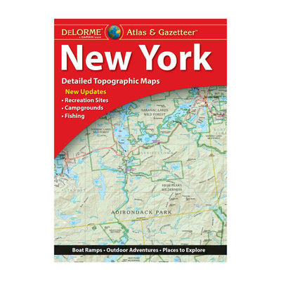 Book cover for Delorme Atlas & Gazetteer: New York
