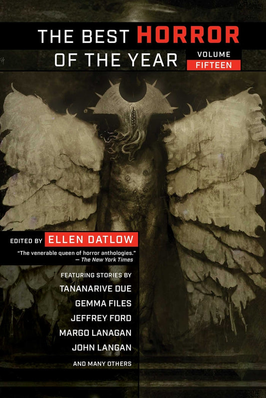 Book cover for Best Horror of the Year, Volume Fifteen